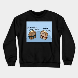 Toast sumo Crewneck Sweatshirt